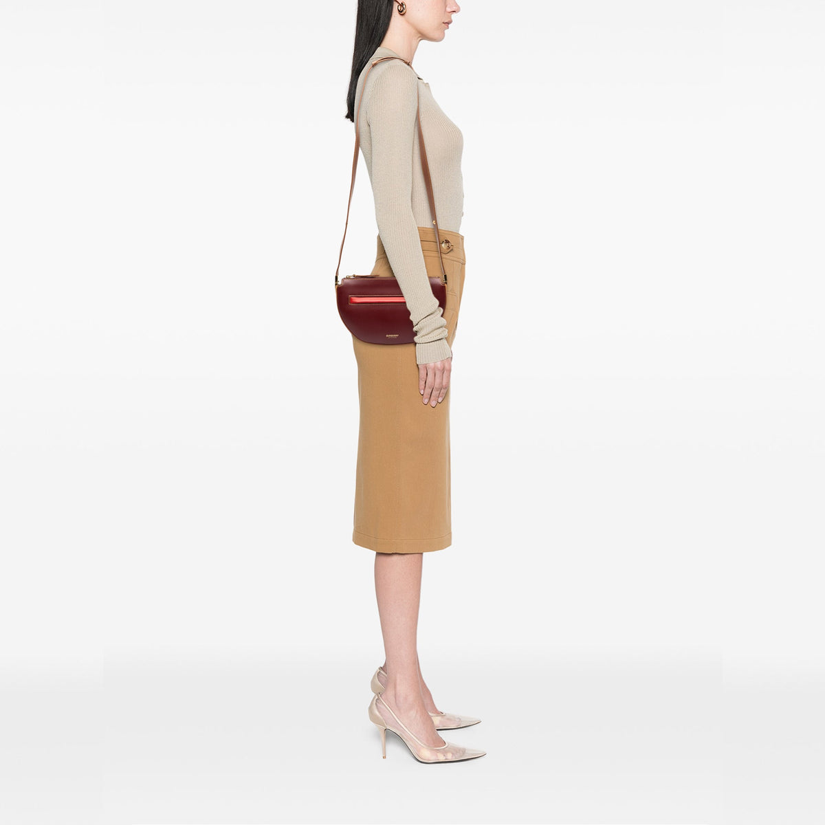 Burberry Mini Leather Olympia Crossbody