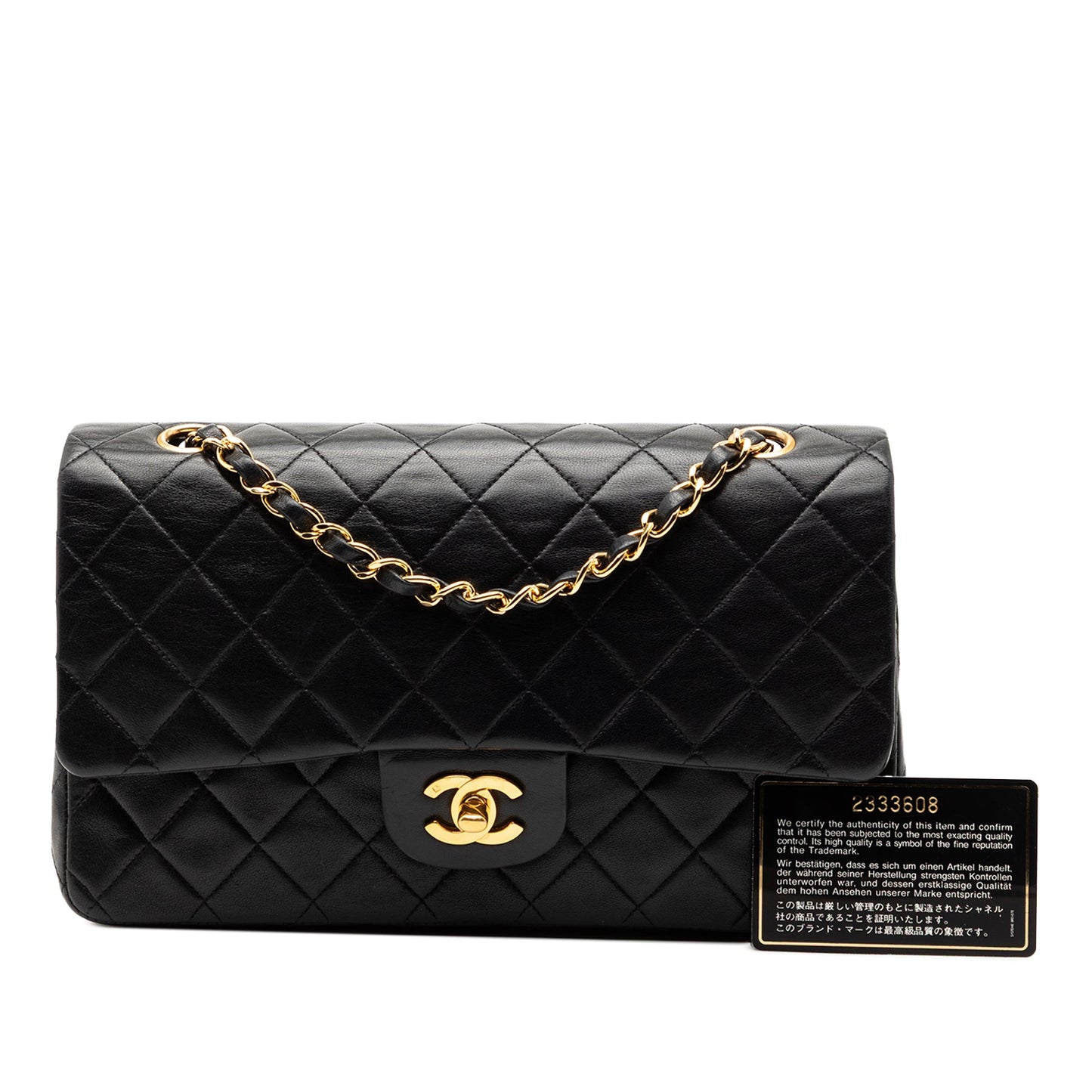 Chanel Medium Classic Lambskin Double Flap