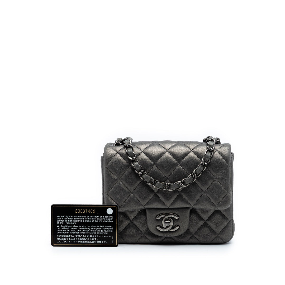 Chanel Mini Square Classic Lambskin Single Flap