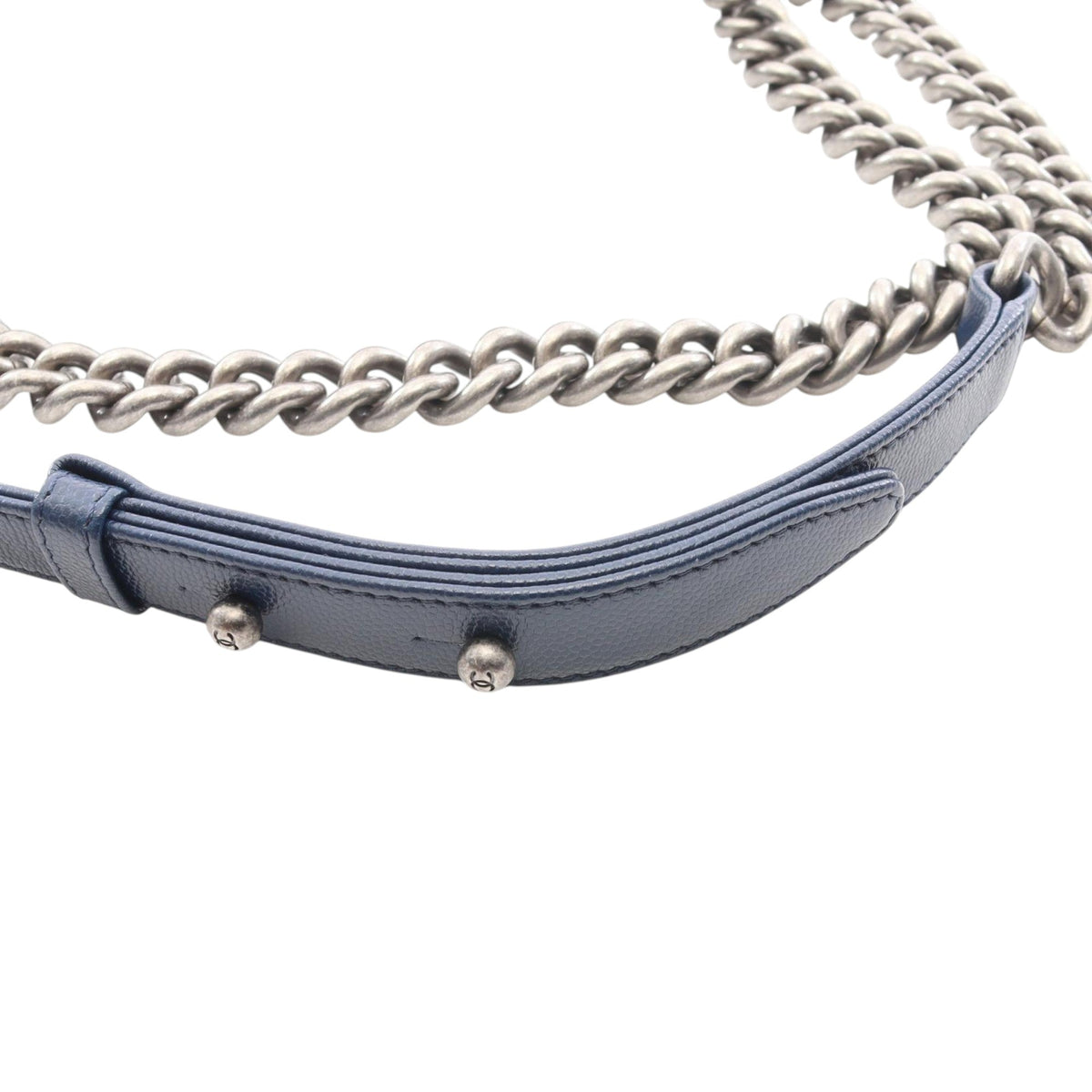 Chanel Old Medium Chevron Caviar Boy Flap