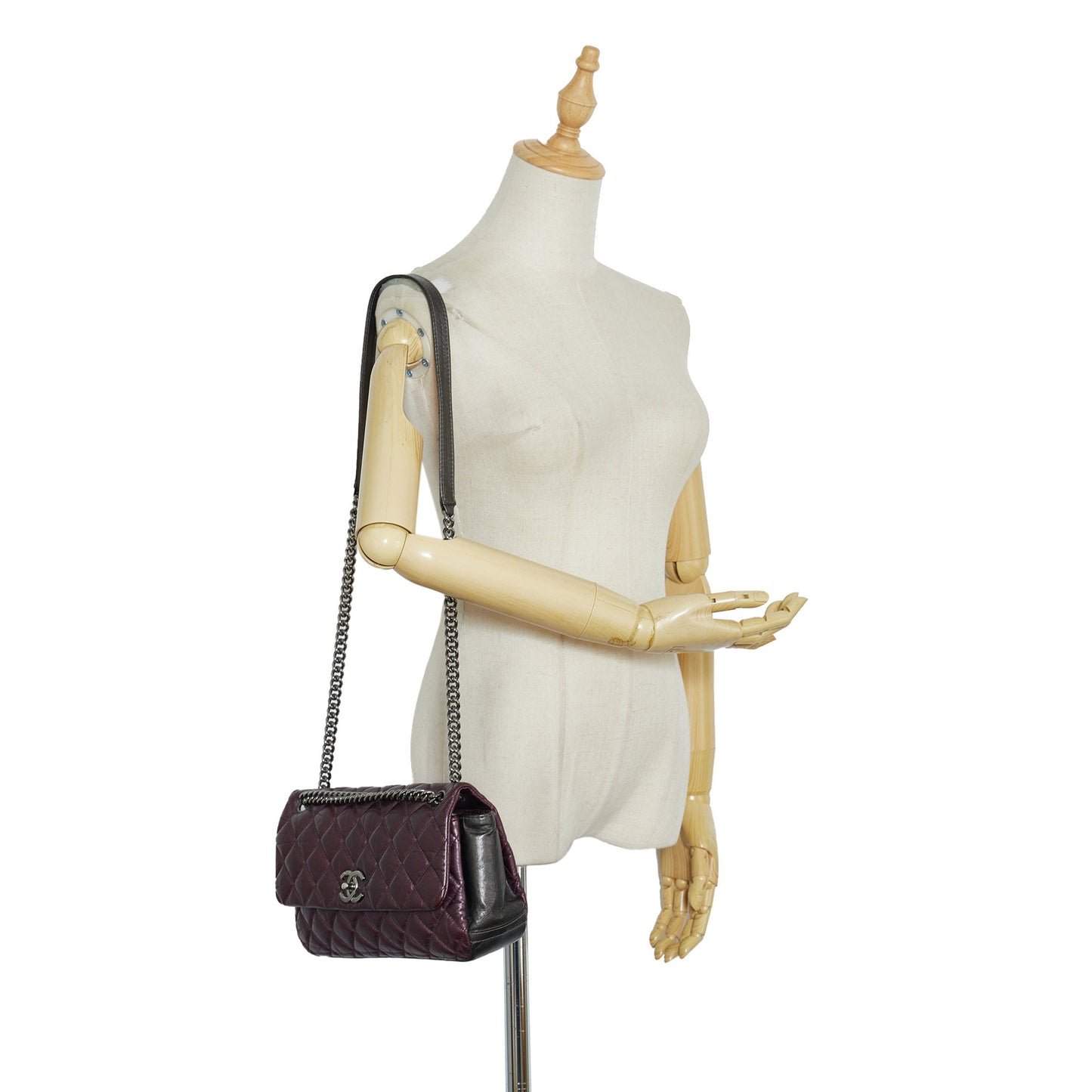 Chanel Glazed Matelasse Portobello Flap Bag