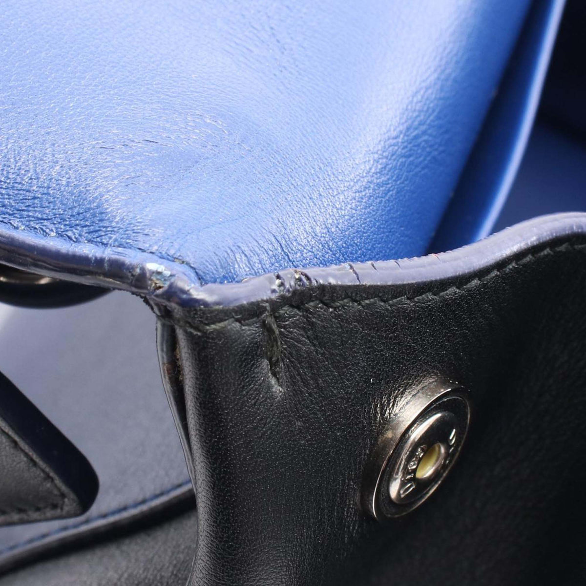 Dior Medium Calfskin Be Dior Double Flap
