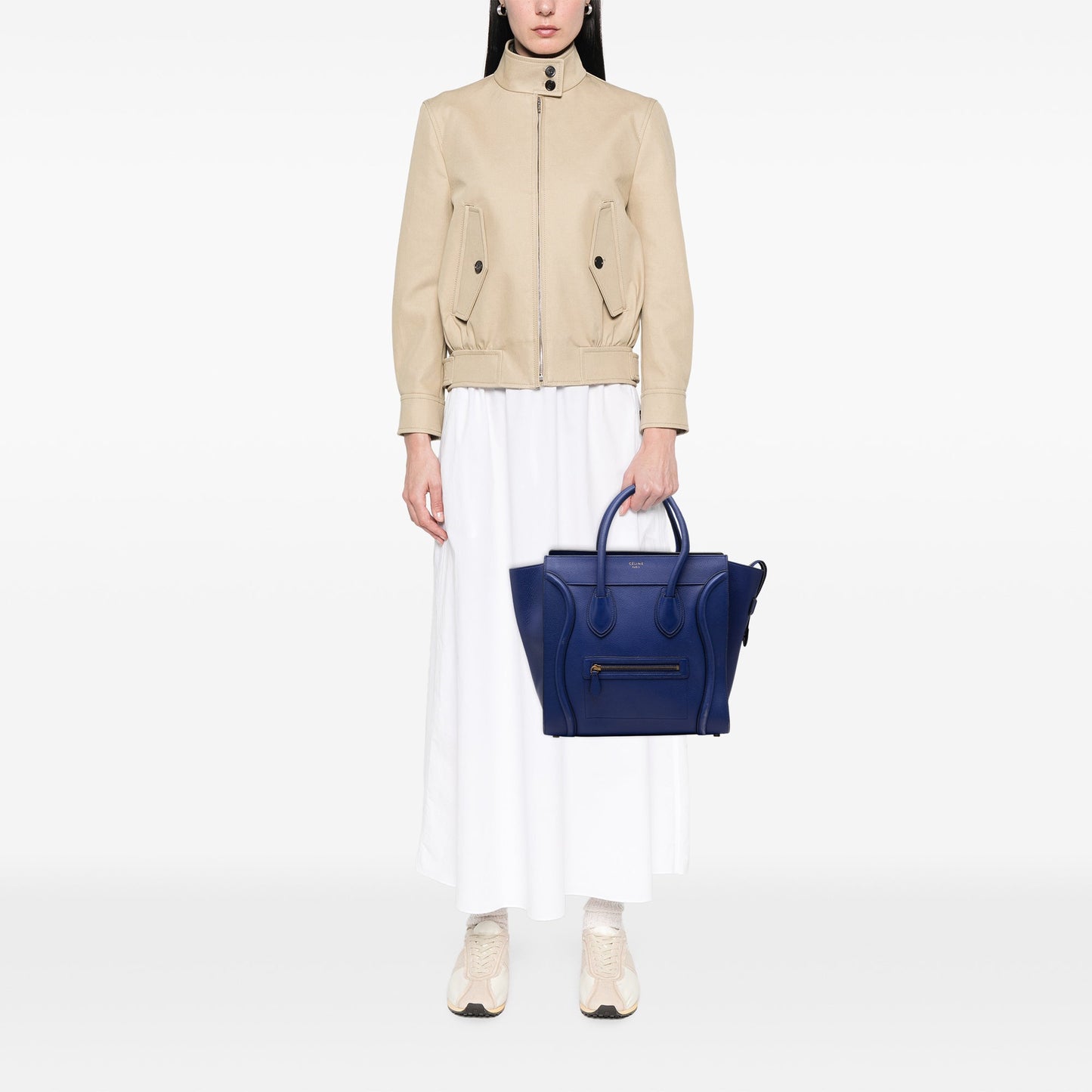 Celine Mini Calfskin Luggage Tote