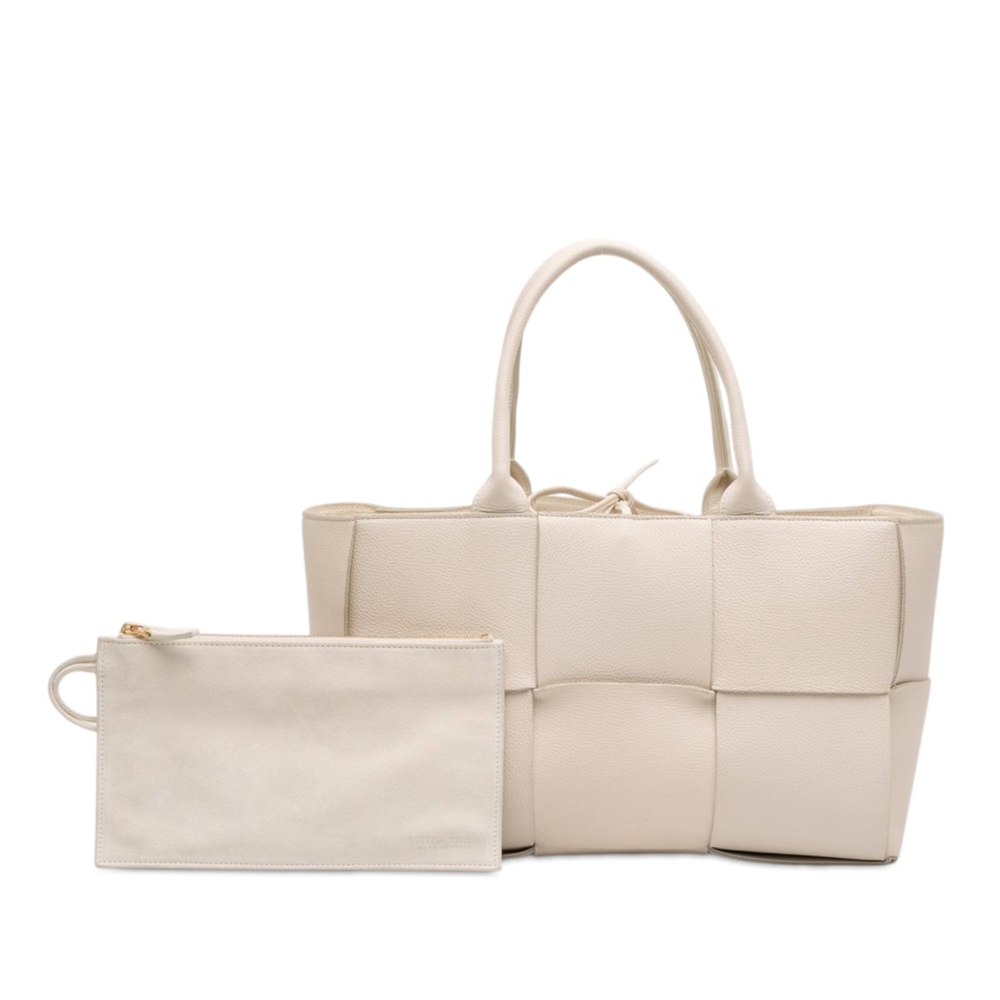 Bottega Veneta Small Nappa Maxi Intrecciato Arco Tote
