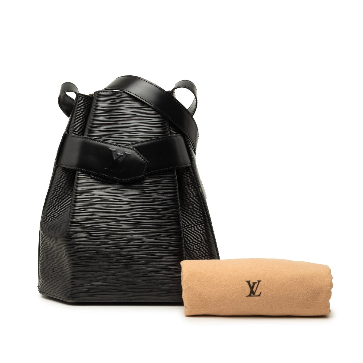 Louis Vuitton Epi Sac D Epaule PM — Black