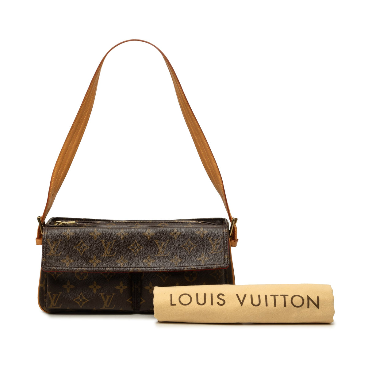 Louis Vuitton Monogram Viva Cite MM — Brown
