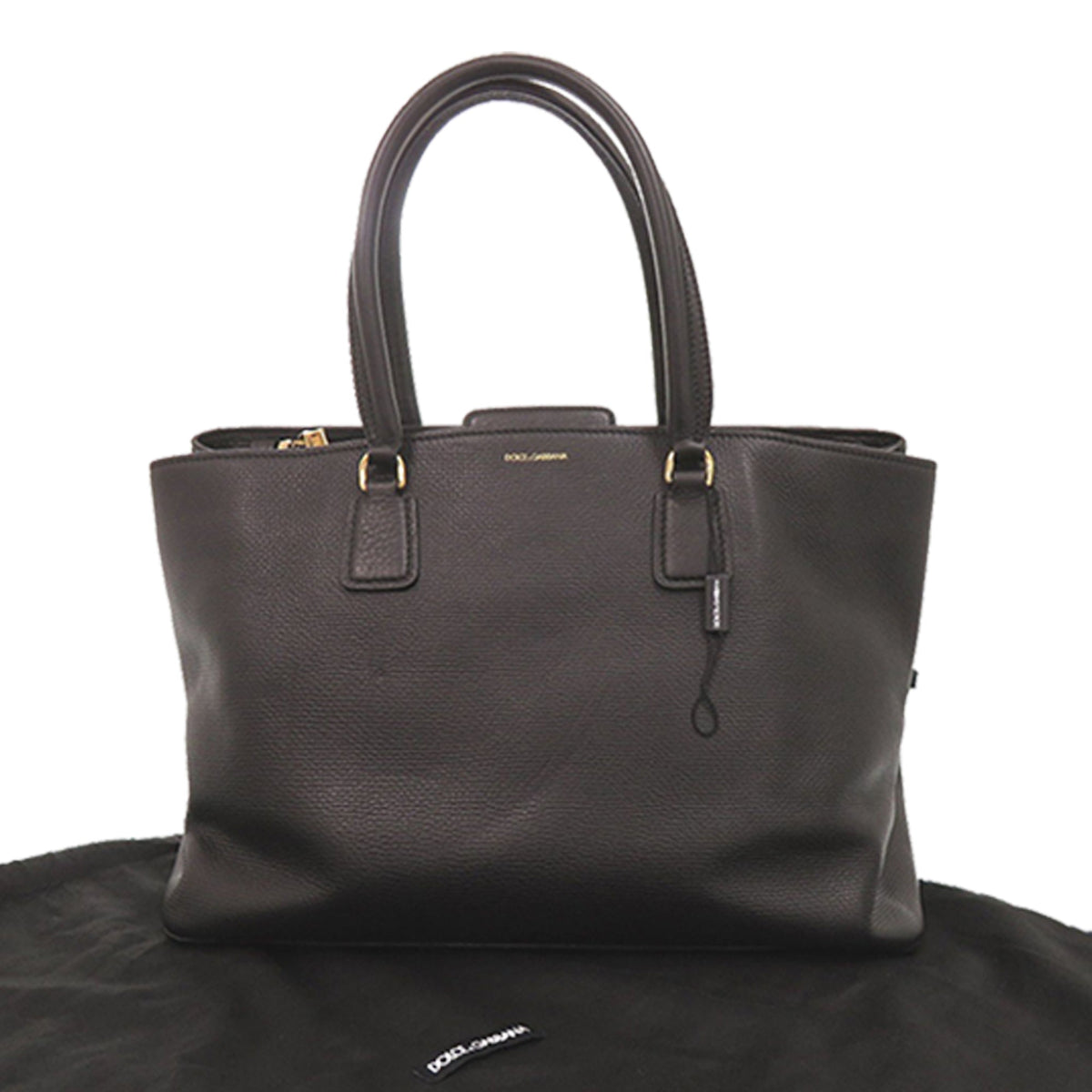 Dolce & Gabbana Textured Calfskin Clara Tote