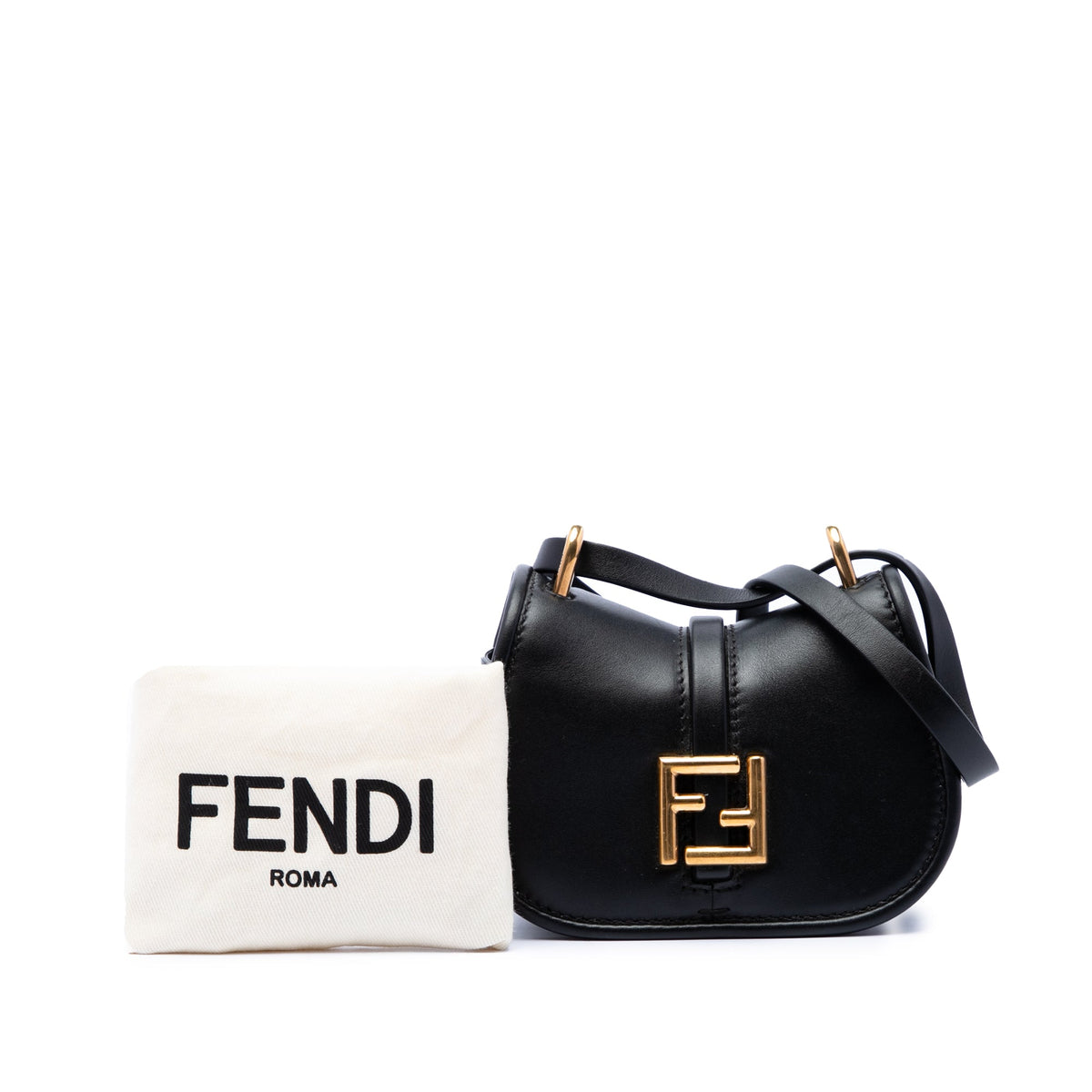 Fendi Nano Leather FF C mon Crossbody