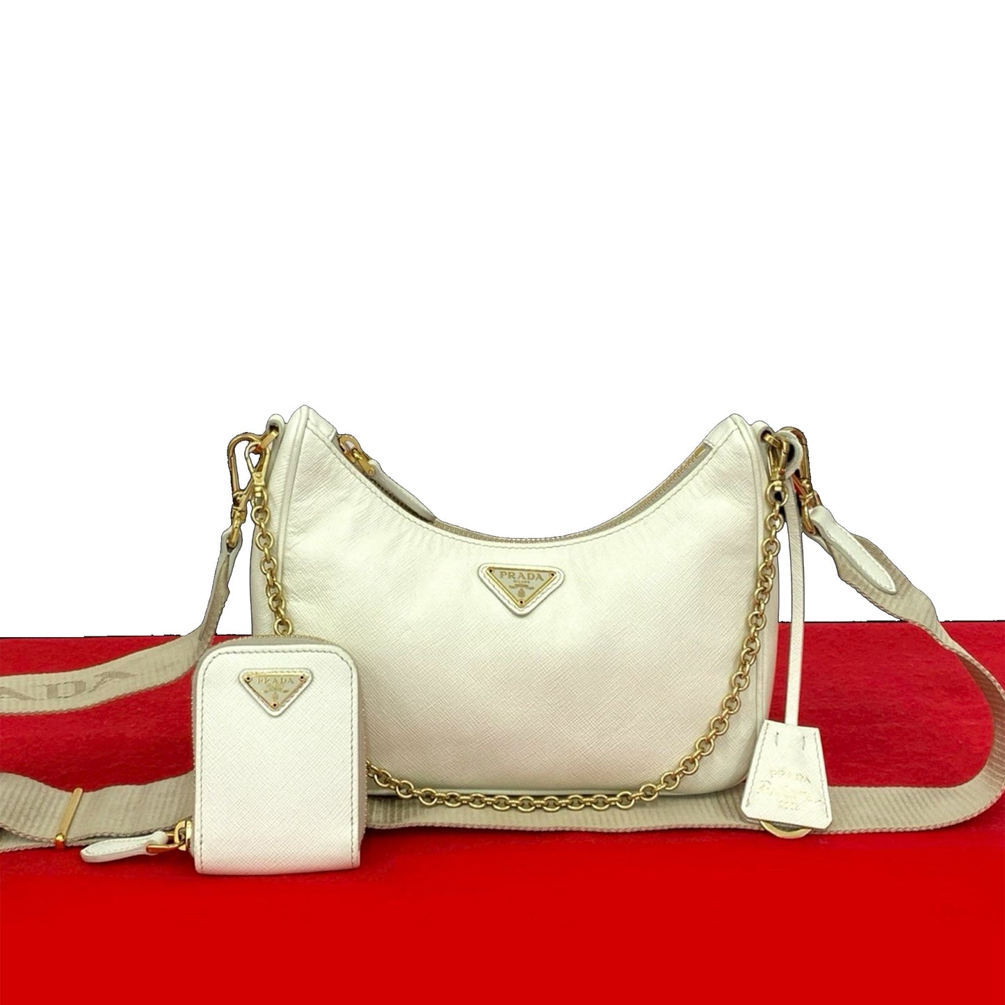 Prada Saffiano Re-Edition 2005 Satchel