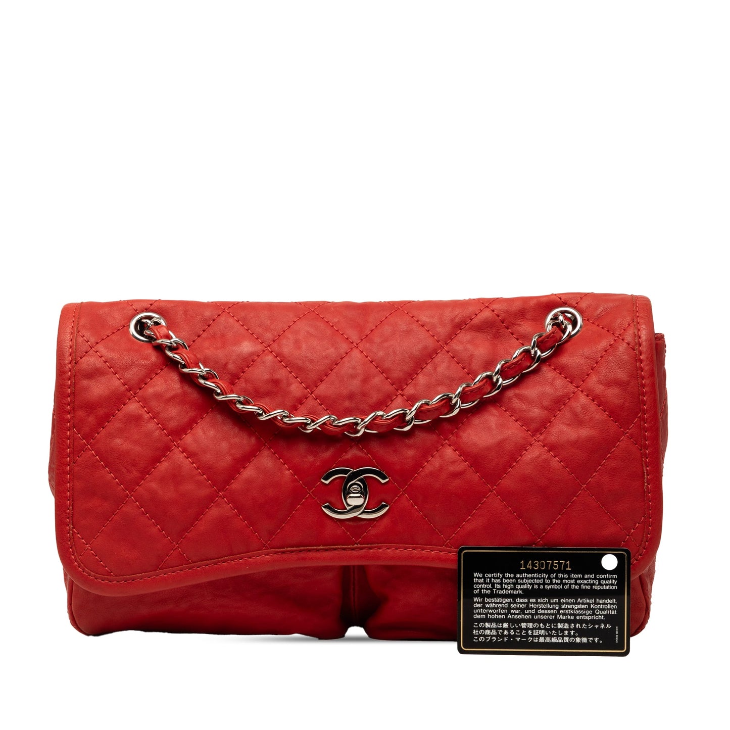 Chanel Medium Grained Calfskin Natural Beauty Flap