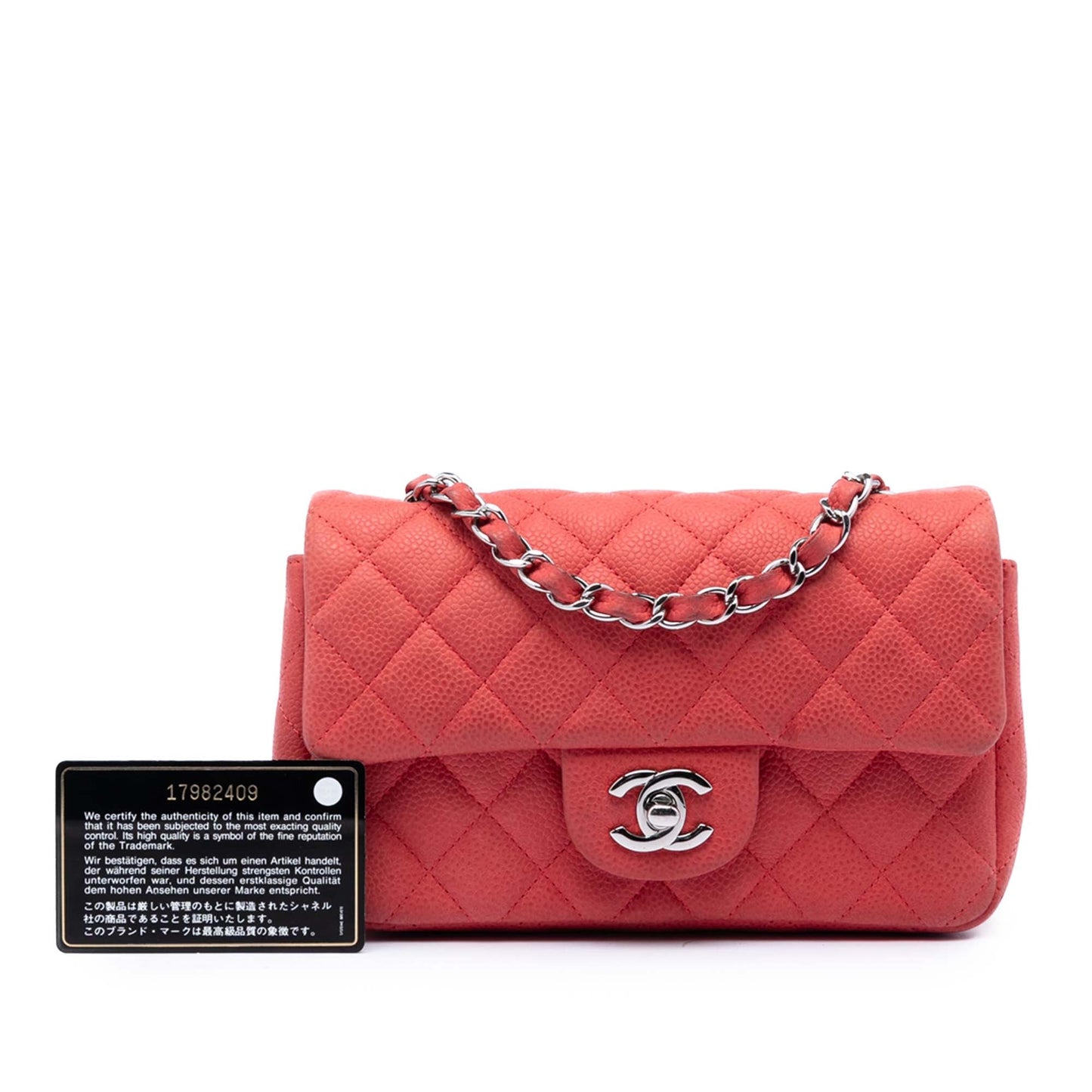 Chanel Mini Rectangular Classic Caviar Single Flap