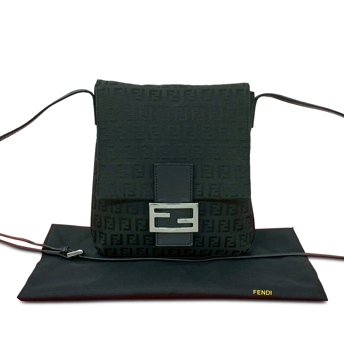 Fendi Zucchino Canvas Crossbody