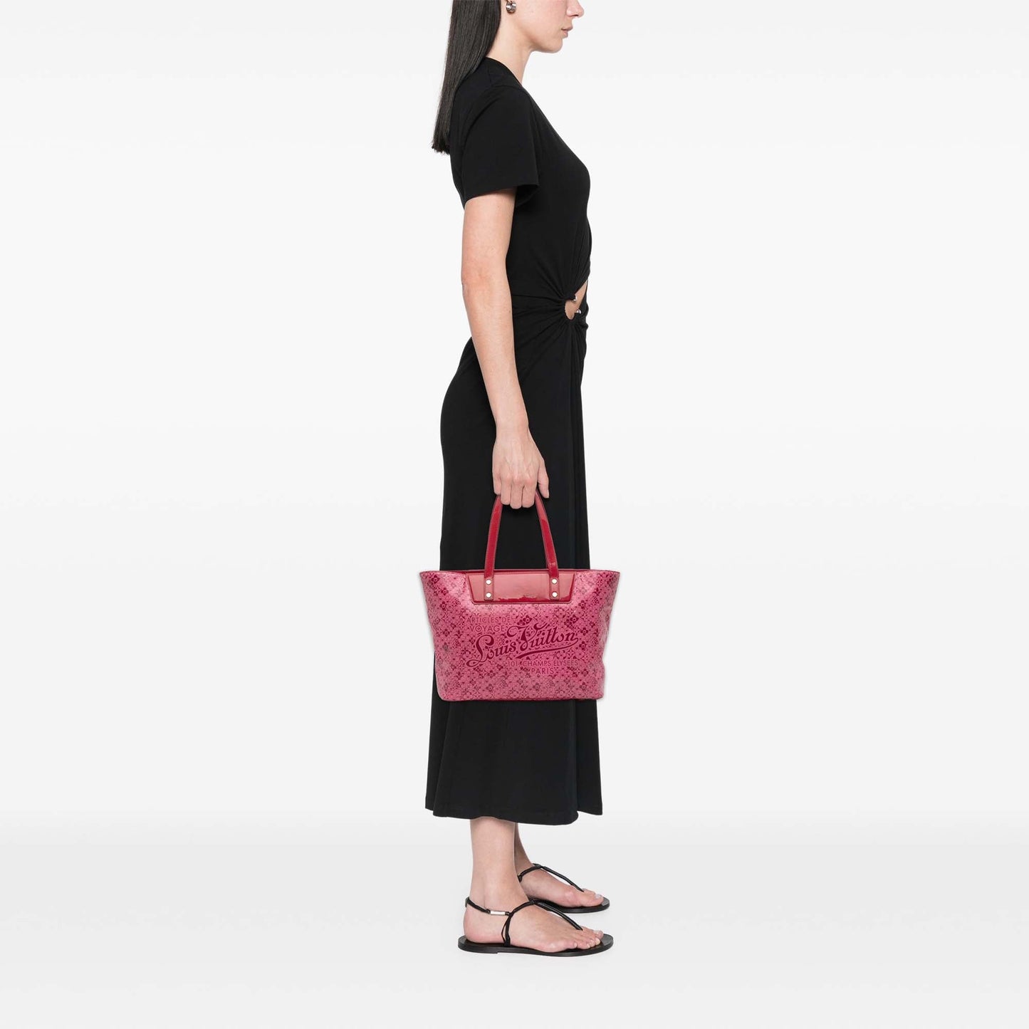 Louis Vuitton Takashi Murakami Coated Canvas Cosmic Blossom Tote PM