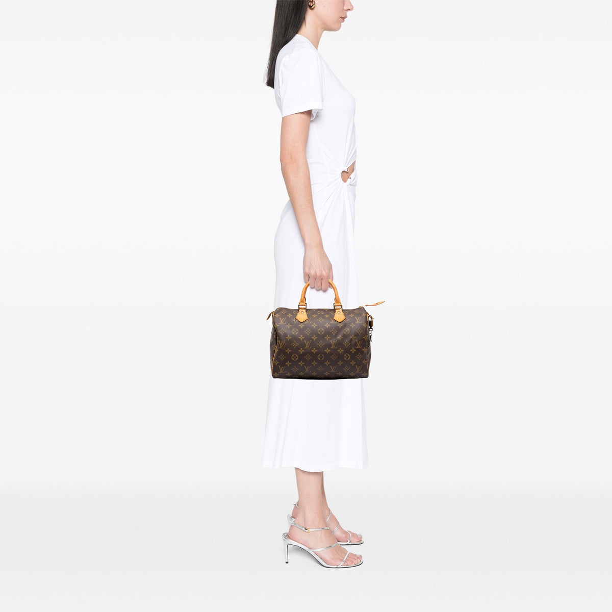 Louis Vuitton Monogram Speedy 30 — Brown