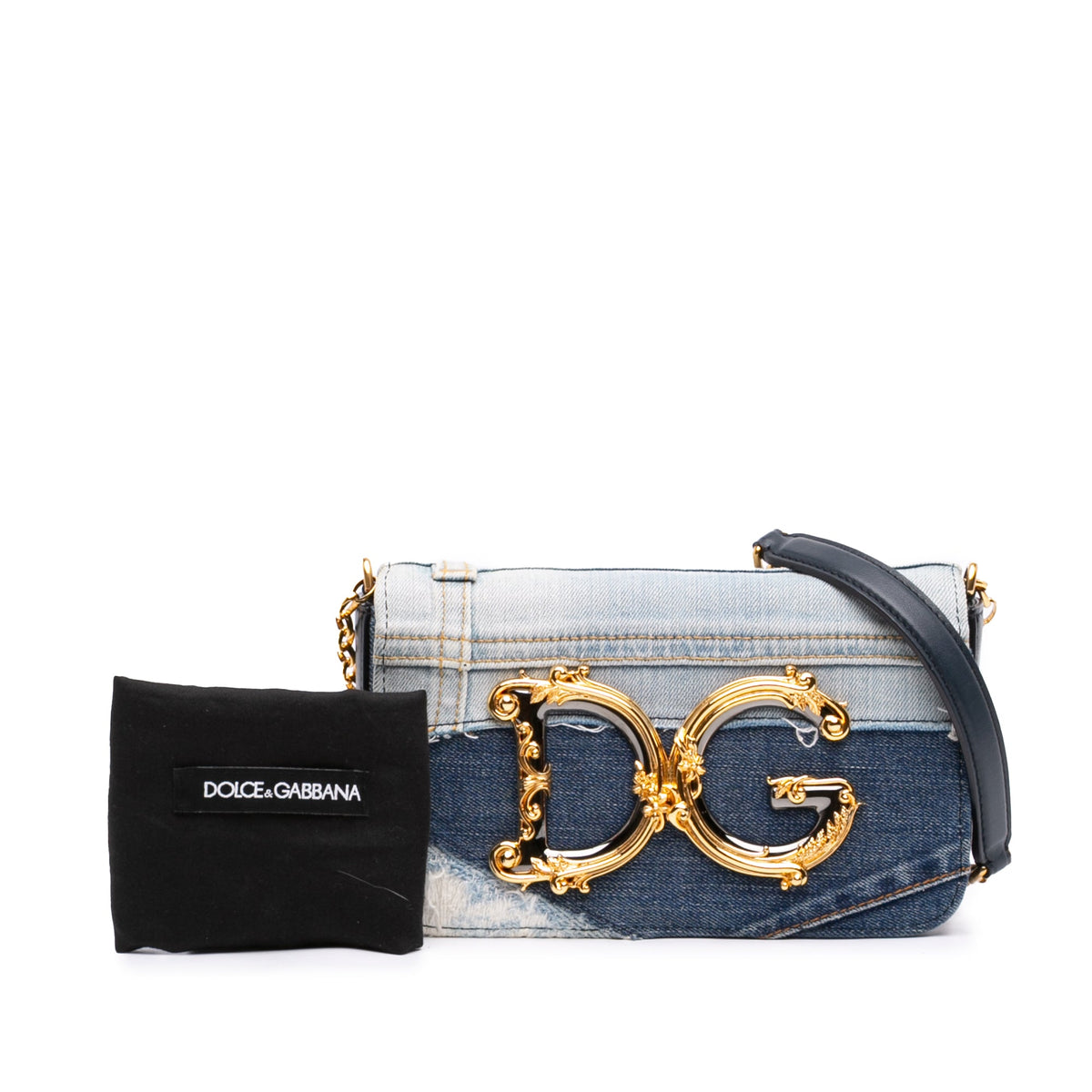 Dolce & Gabbana Denim DG Girls Crossbody