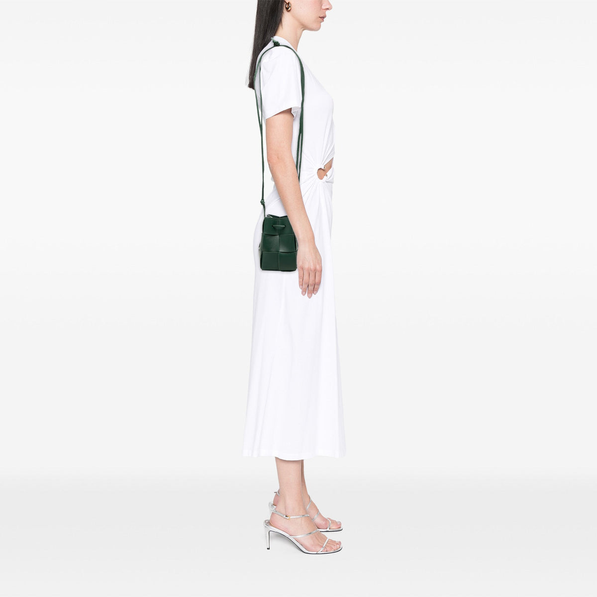 Bottega Veneta Mini Nappa Maxi Intrecciato Cassette Bucket Bag