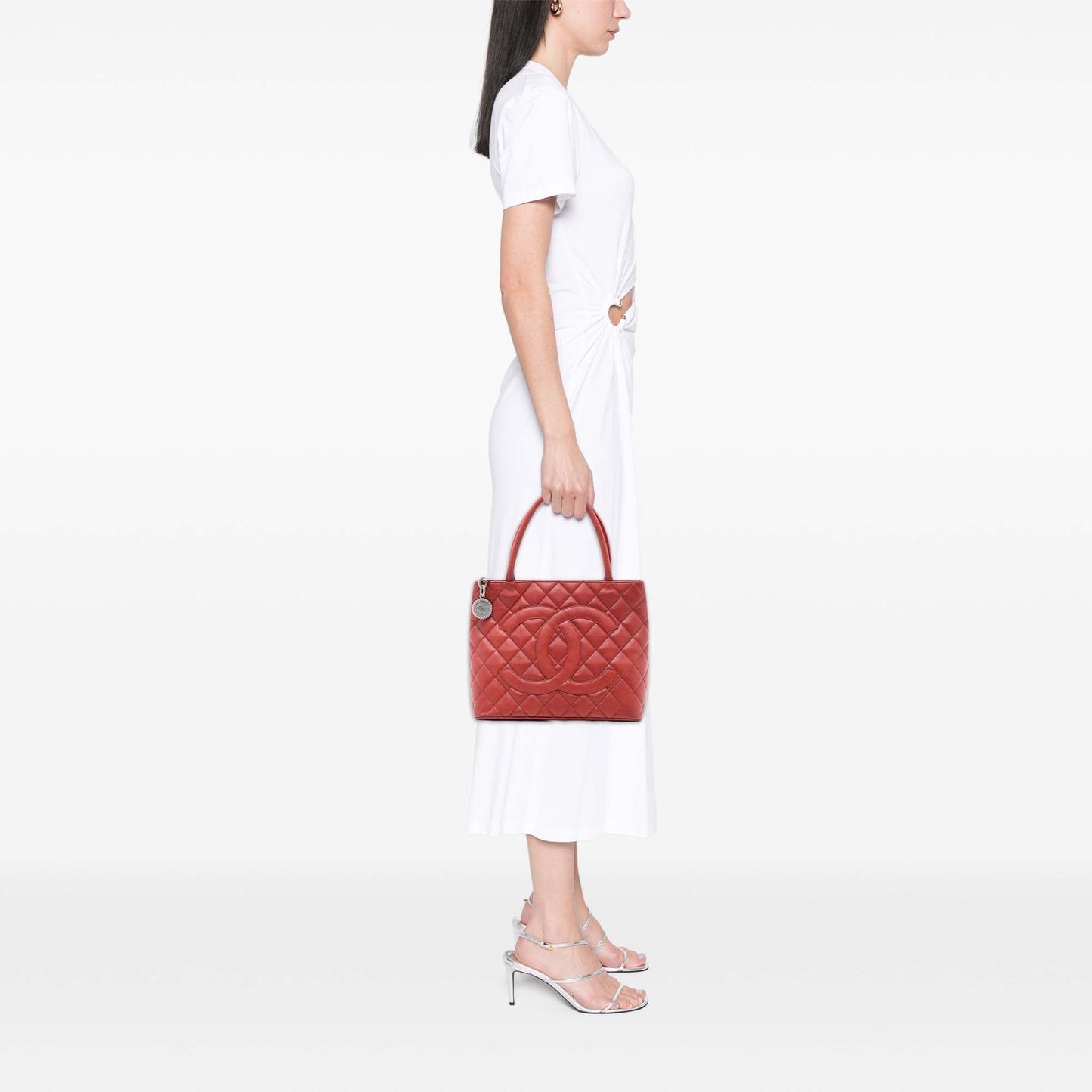 Chanel Caviar Medallion Tote