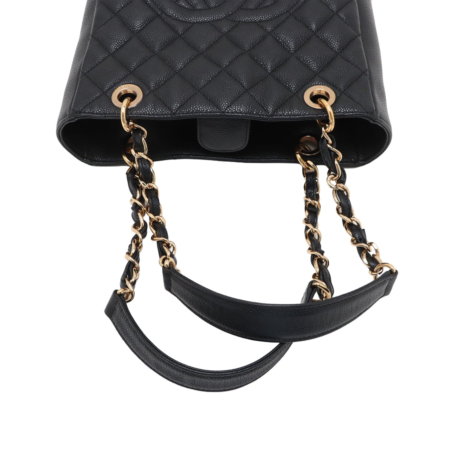 Chanel Caviar Petite Shopping Tote