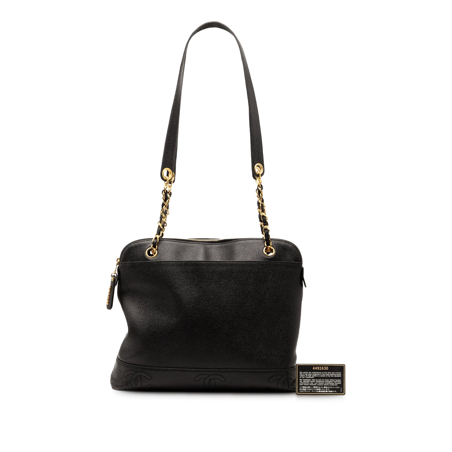 Chanel Triple CC Caviar Shoulder Bag