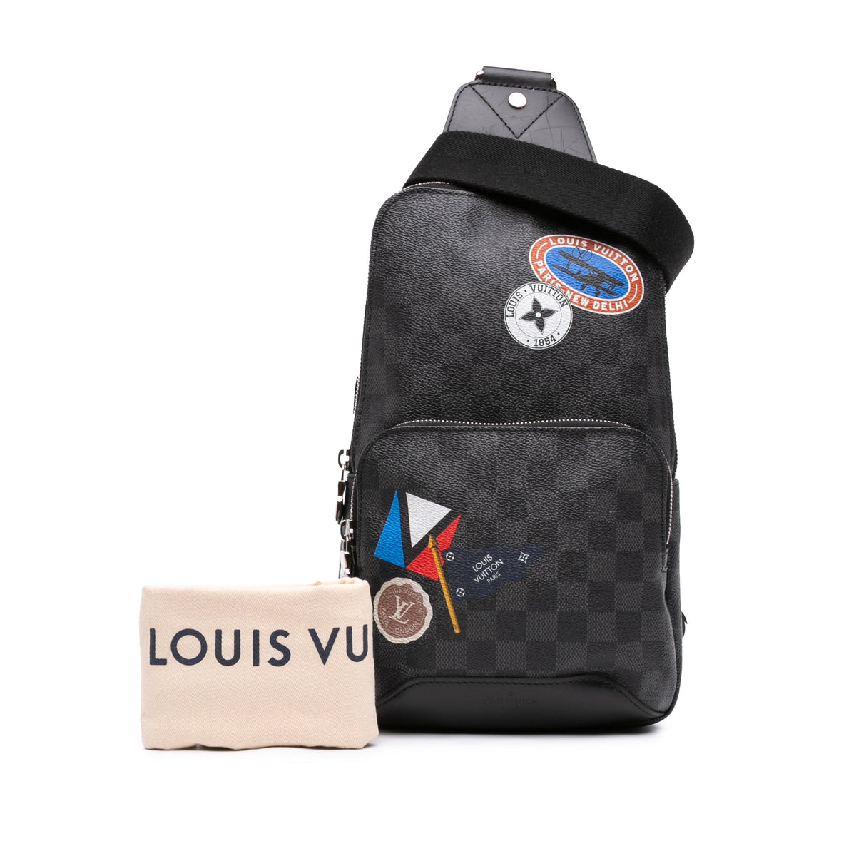 Louis Vuitton Damier Graphite LV League Avenue Sling