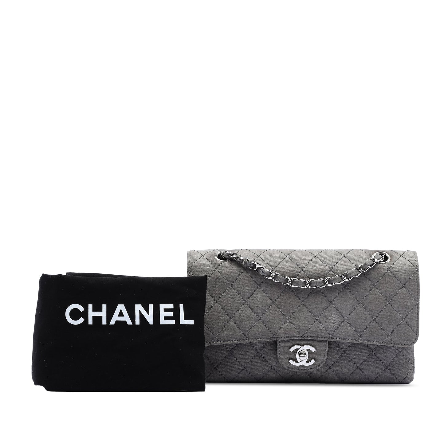 Chanel Medium Classic Suede Double Flap