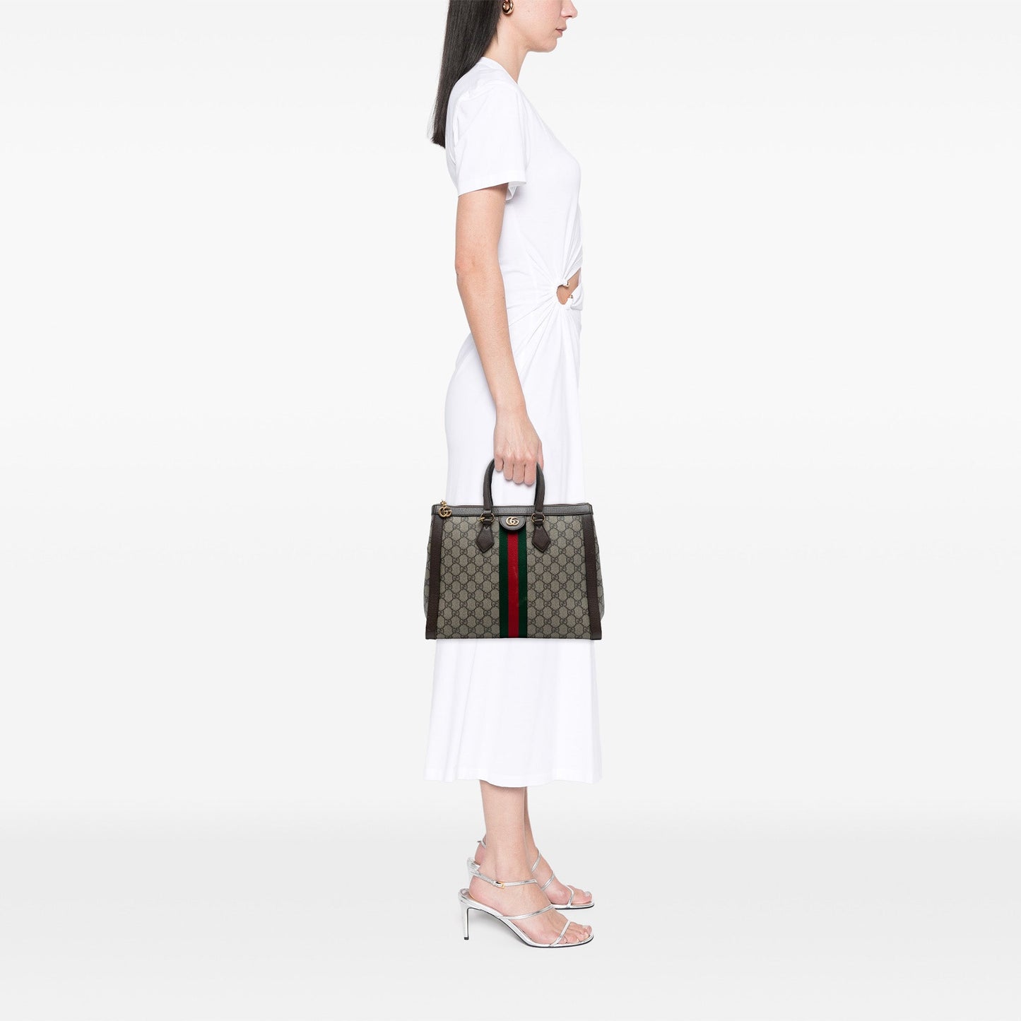 Gucci GG Supreme Ophidia Satchel