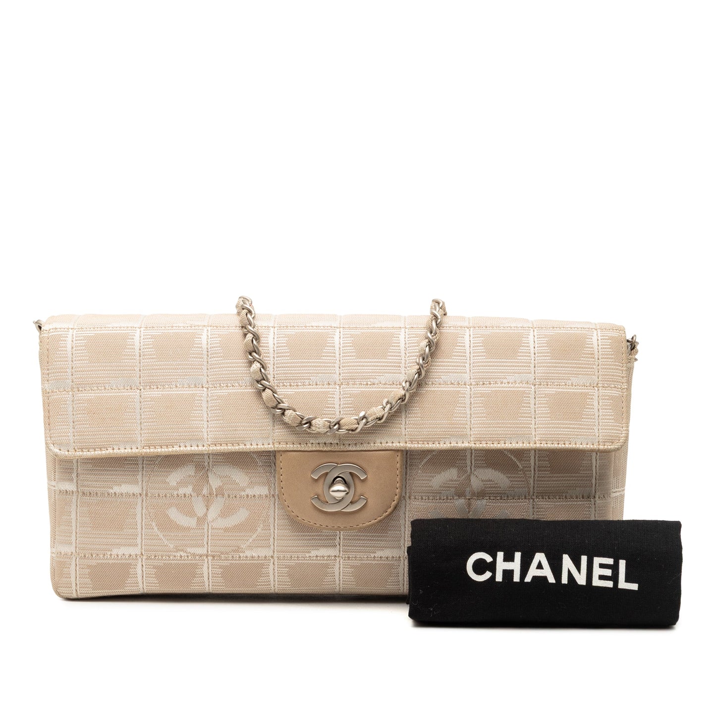 Chanel New Travel Line Nylon East West Flap
