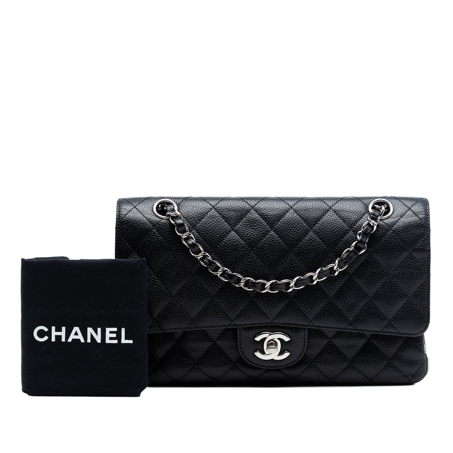 Chanel Medium Classic Caviar Double Flap