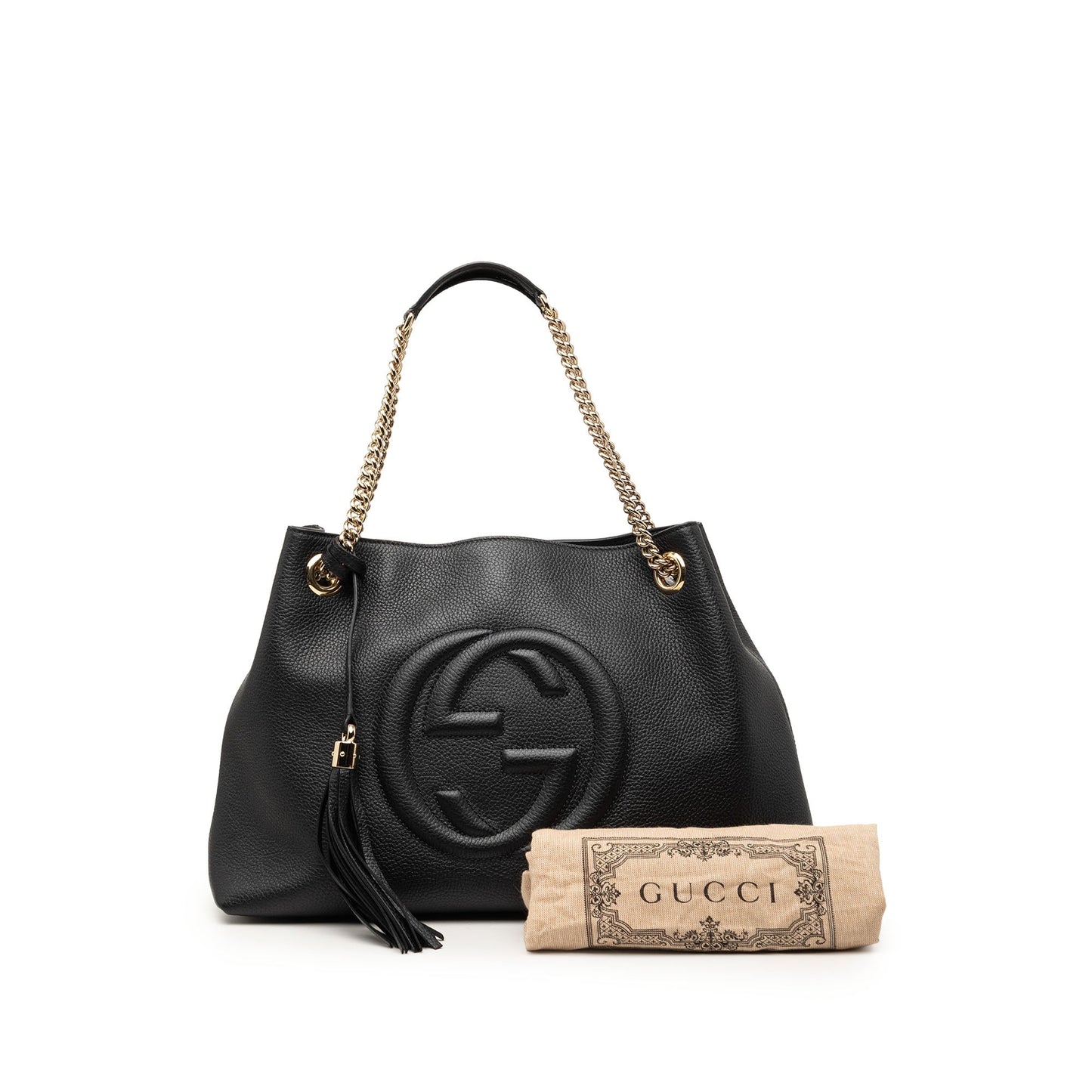 Gucci Medium Calfskin Soho Chain Tote