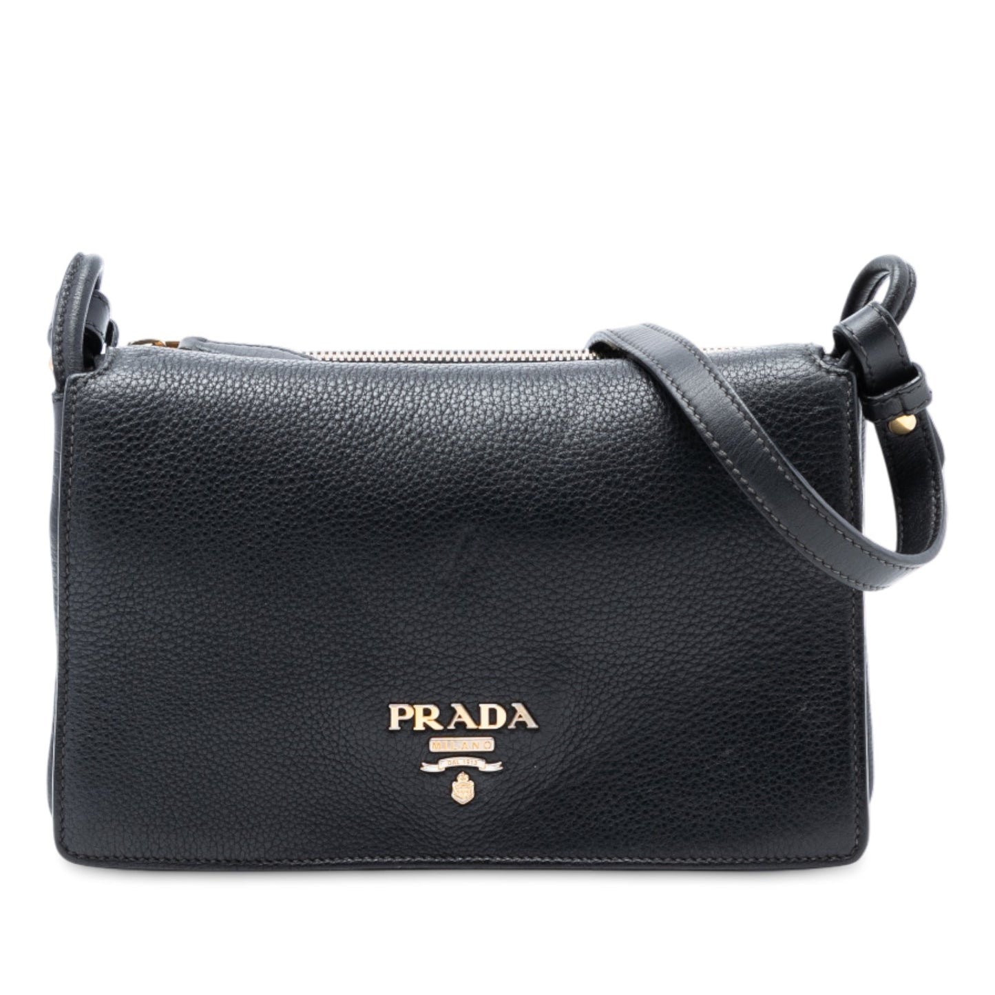 Prada Vitello Daino Flap Crossbody