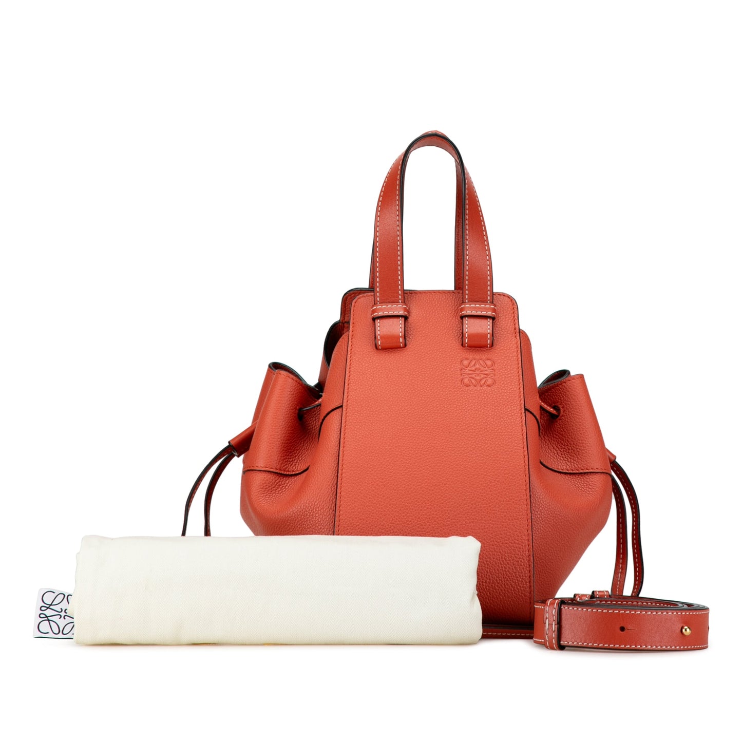 LOEWE Small Leather Hammock Satchel