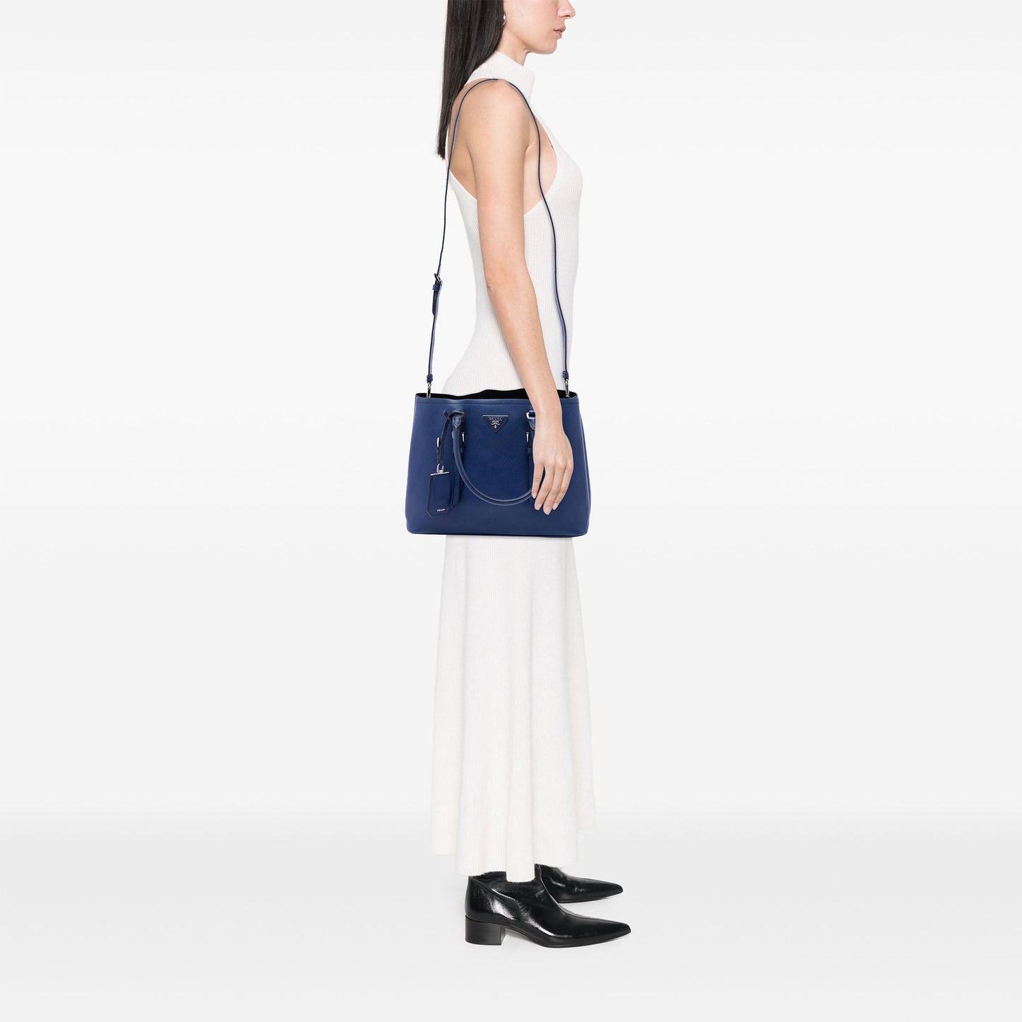 Prada Saffiano Soft Shopping Convertible Tote