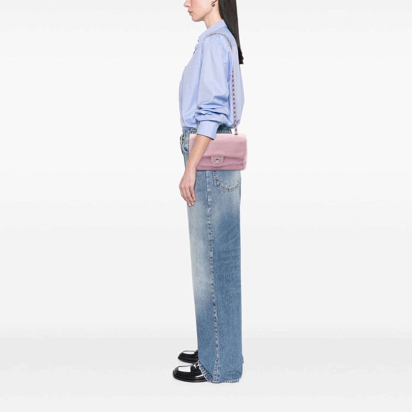 Chanel Medium Classic Jersey Single Flap