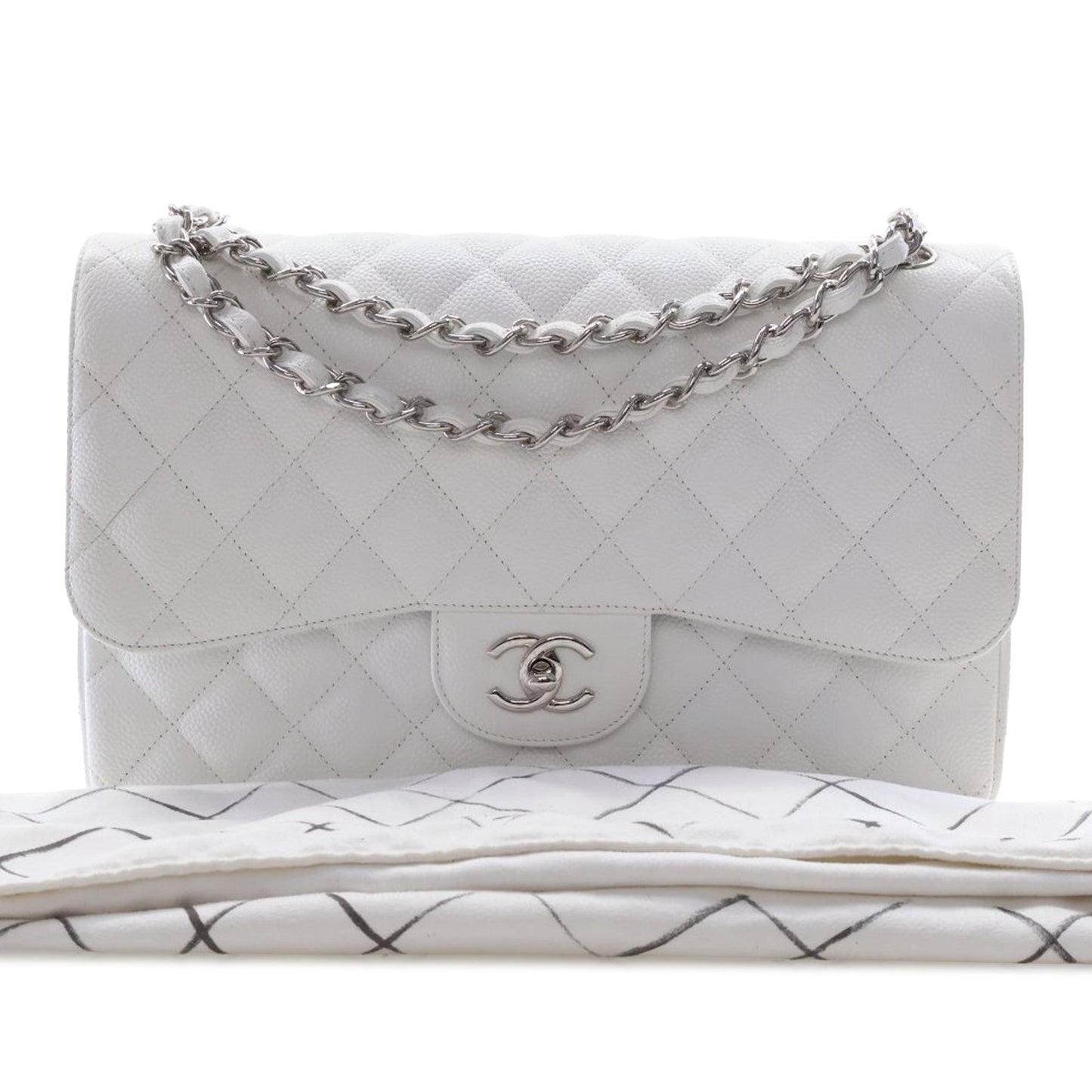 Chanel Jumbo Classic Caviar Double Flap
