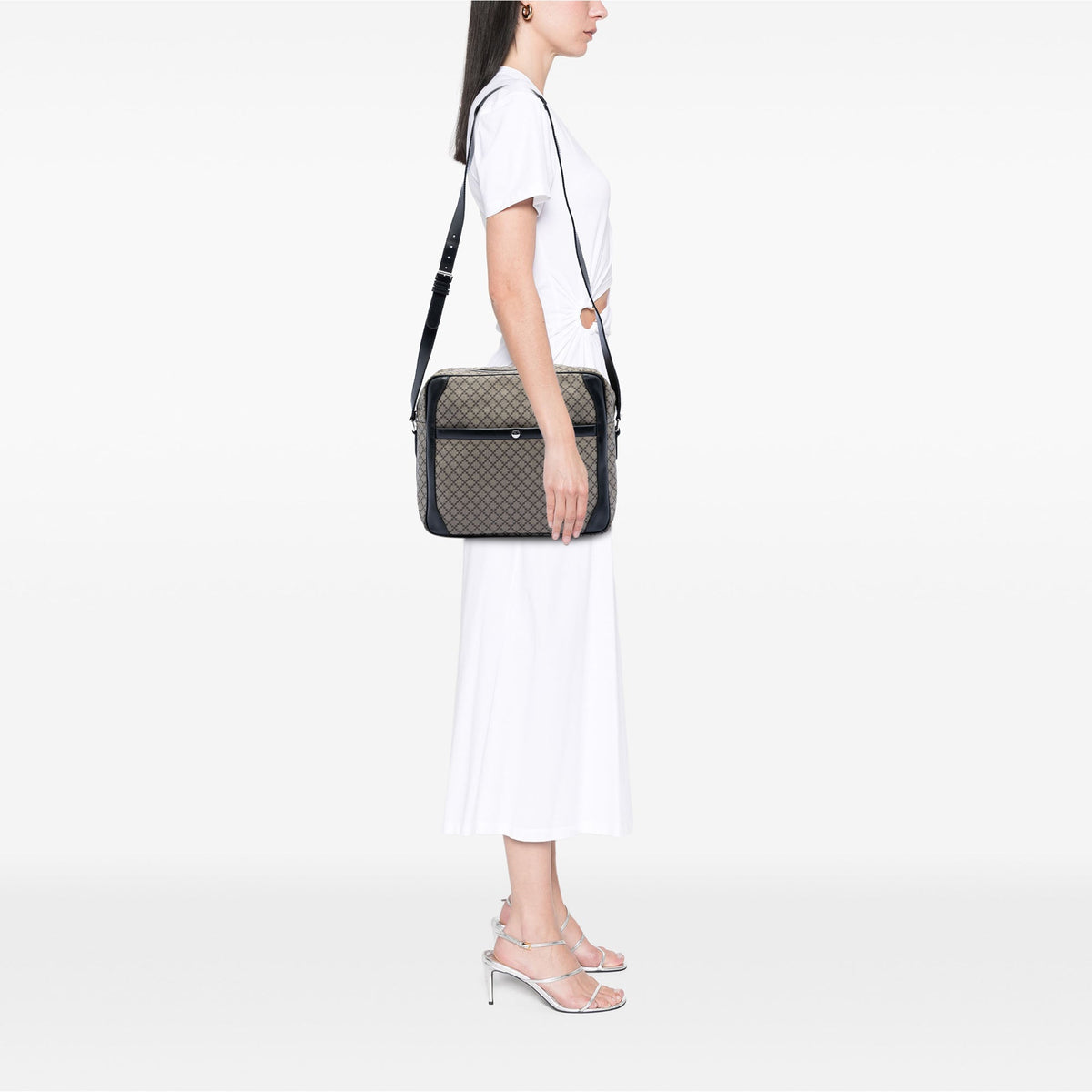 Gucci Diamante Coated Canvas Messenger Bag