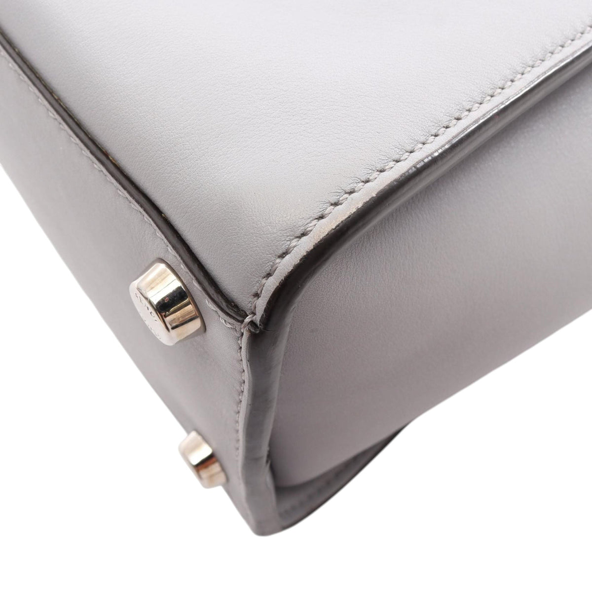 Fendi Large Leather Peekaboo Essential Satchel