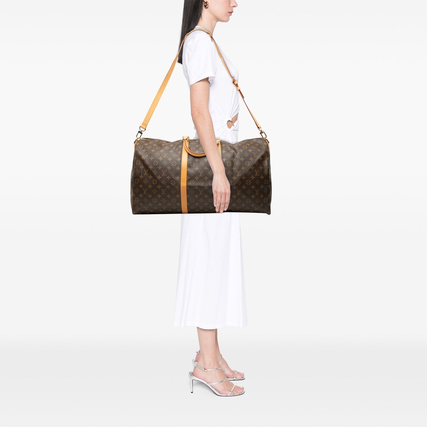 Louis Vuitton Monogram Keepall Bandouliere 60