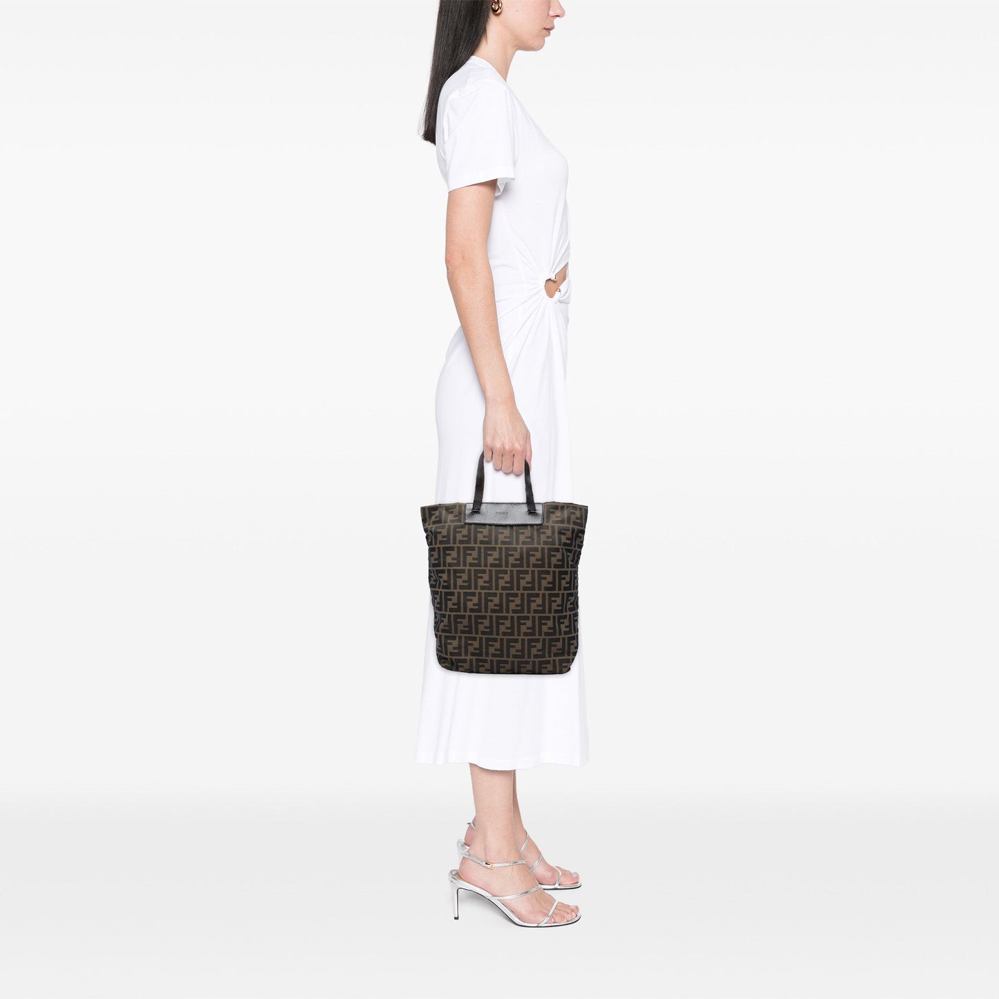 Fendi Zucca Canvas Tote