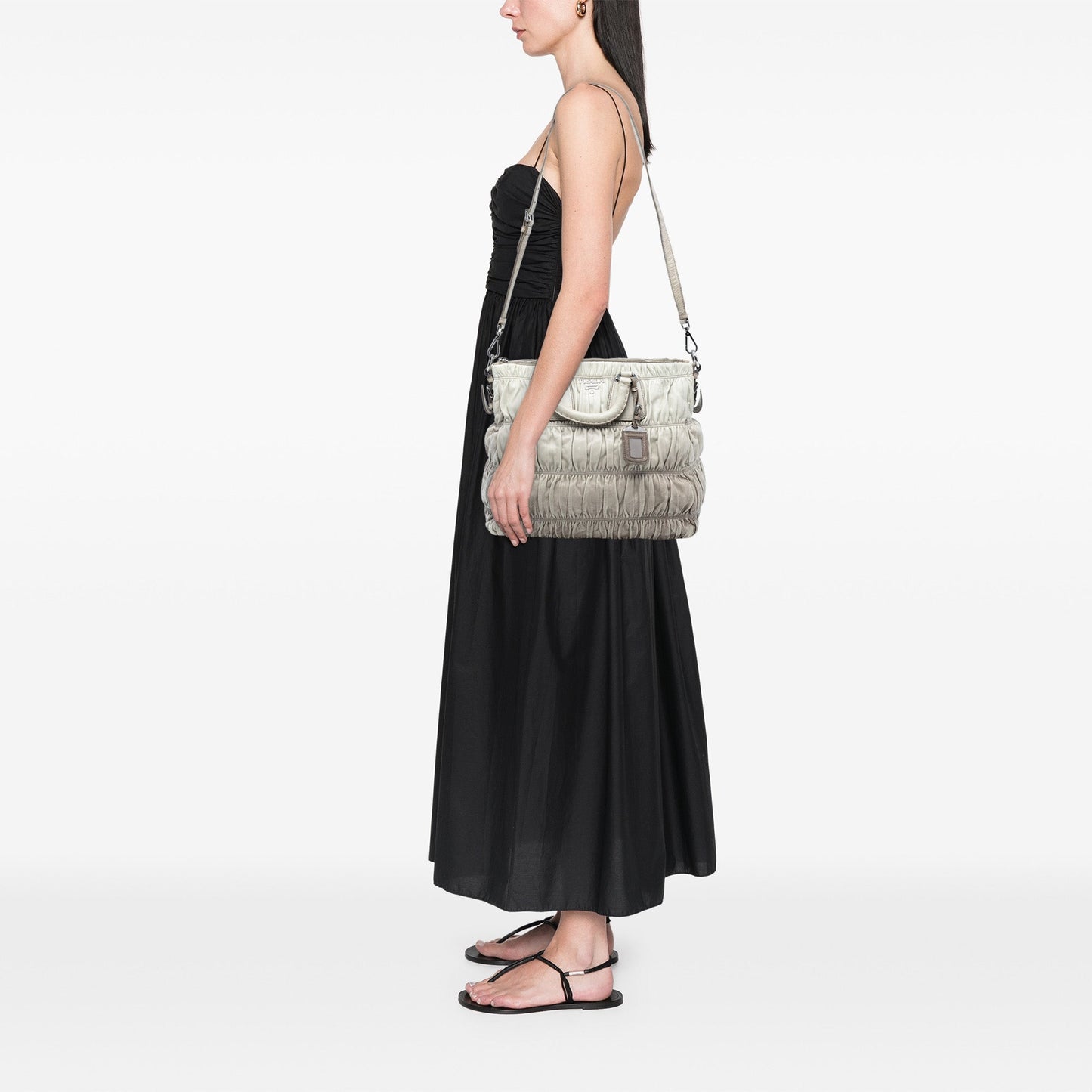 Prada Nappa Gaufre Ombre Satchel