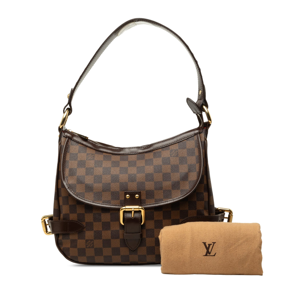 Louis Vuitton Damier Ebene Highbury — Brown