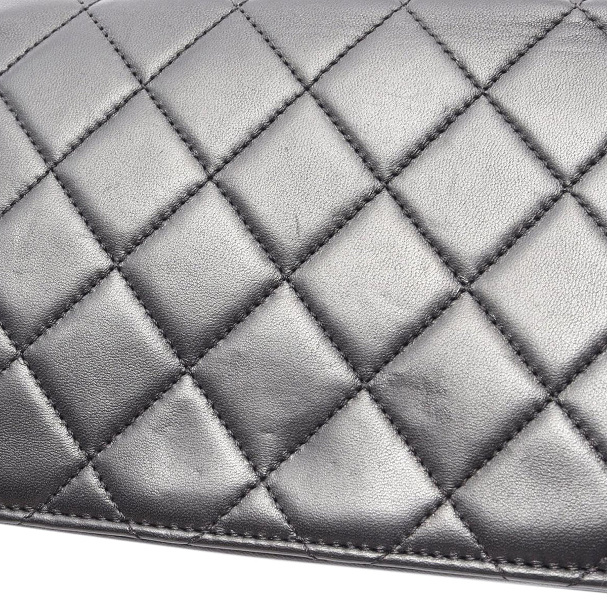 Chanel Mini Quilted Lambskin Crystal Geometric CC Frame Flap