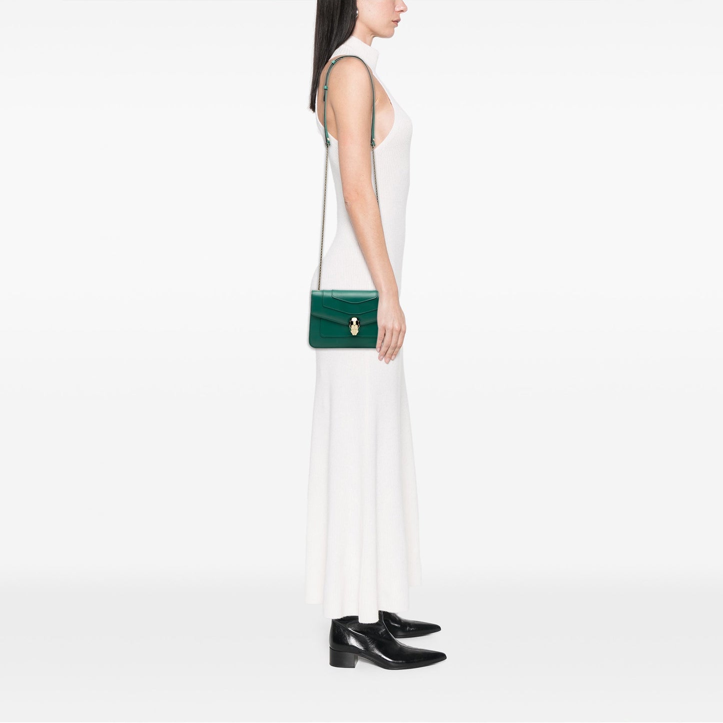 Bvlgari Leather Serpenti Forever Crossbody