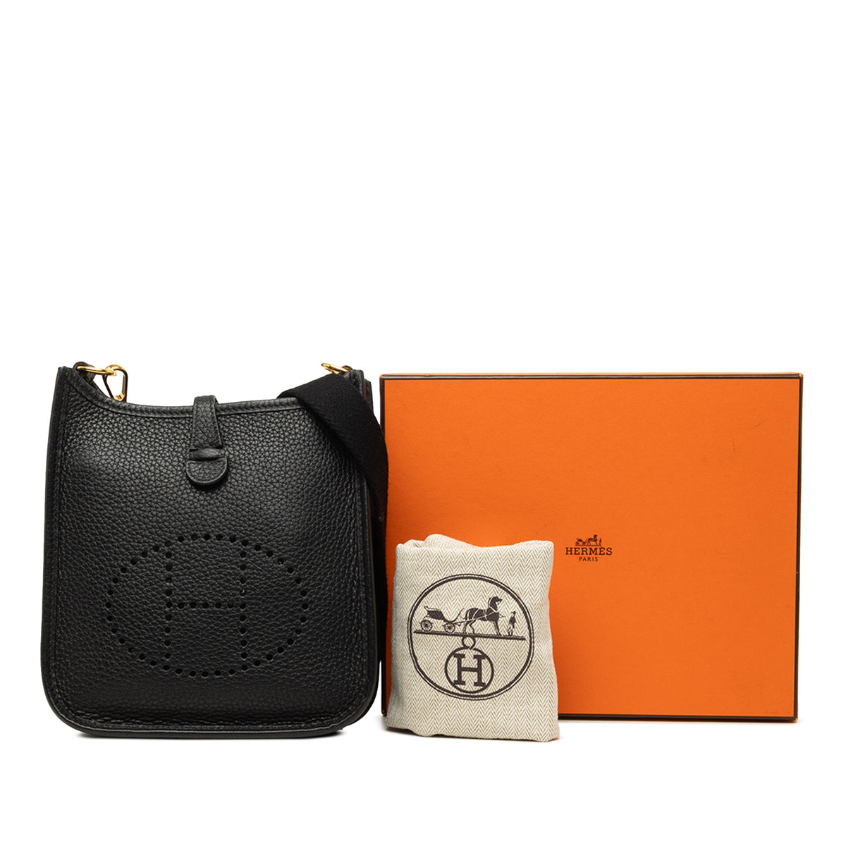Hermès Clemence Evelyne I 16 — Black