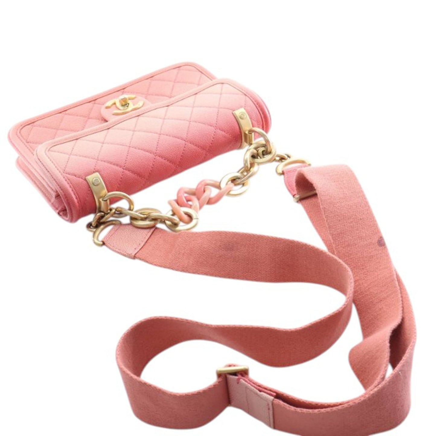Chanel Small Quilted Caviar Sunset On The Sea Flap