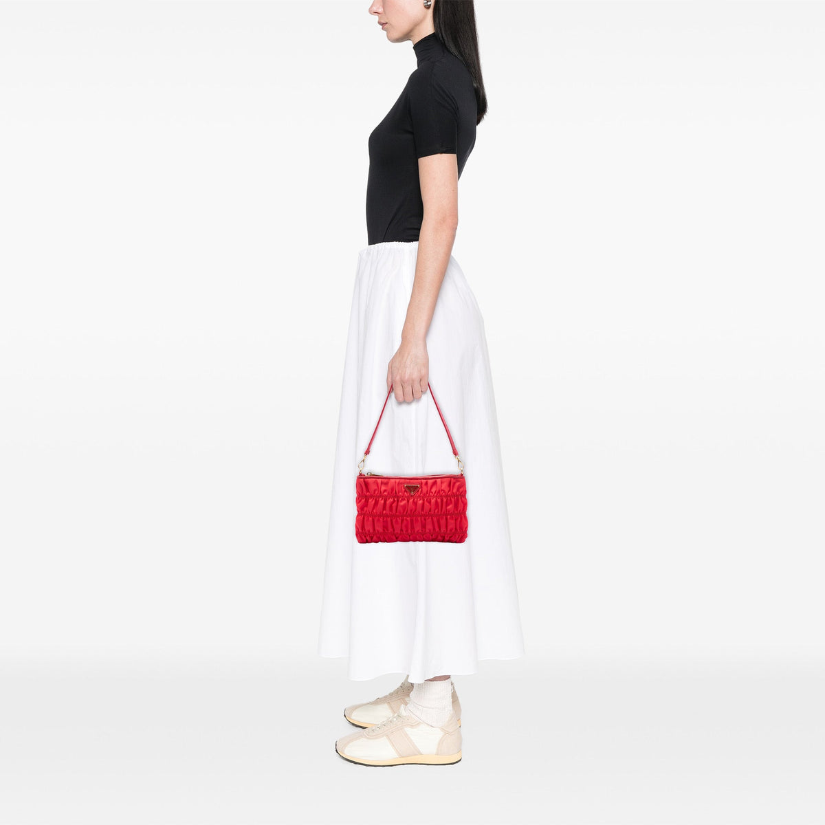 Prada Tessuto Gaufre Shoulder Bag