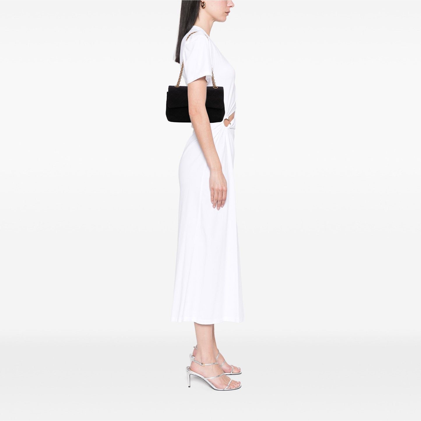 Chanel Small Classic Jersey Double Flap