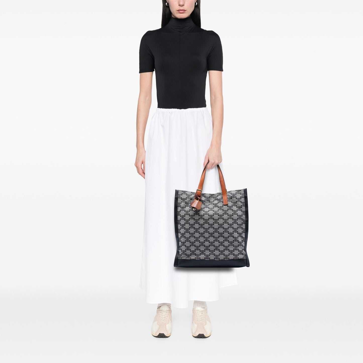 Celine Macadam Canvas Vertical Tote