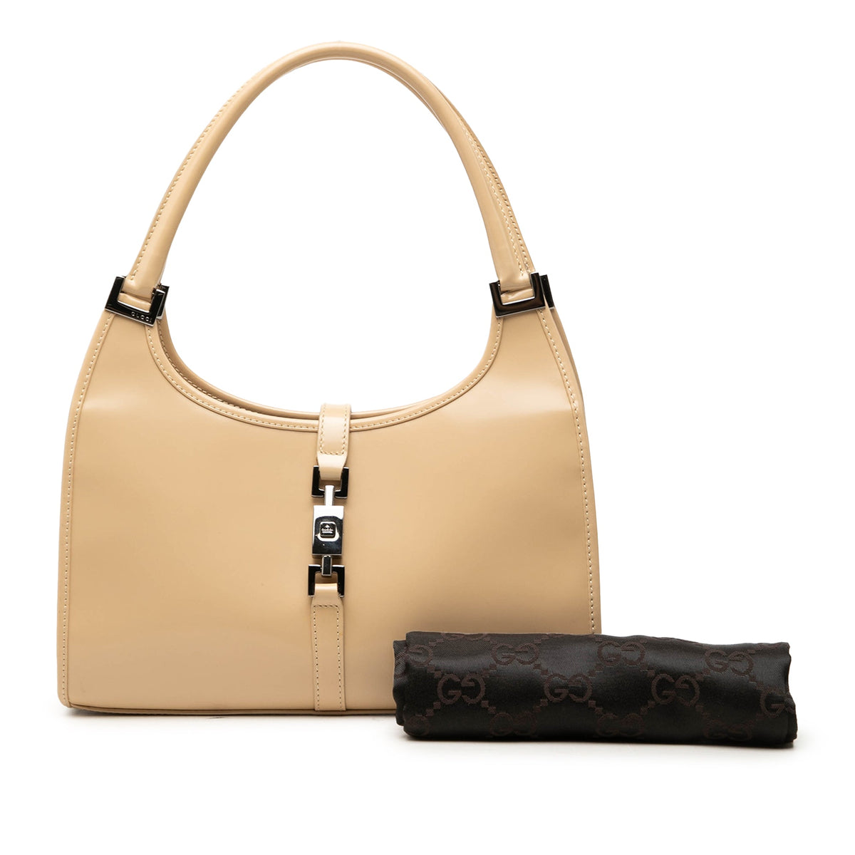 Gucci Calfskin Jackie Bardot Handbag