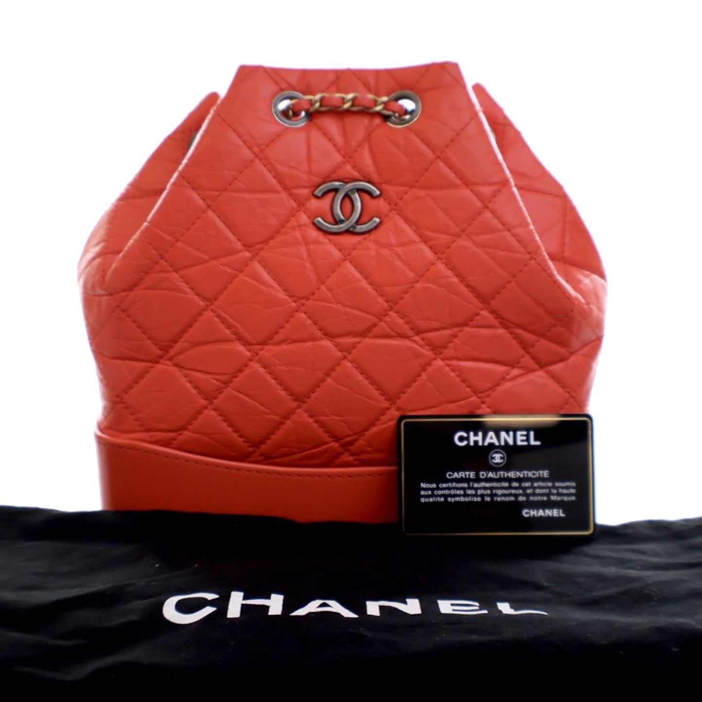Chanel Small Aged Calfskin Gabrielle Backpack