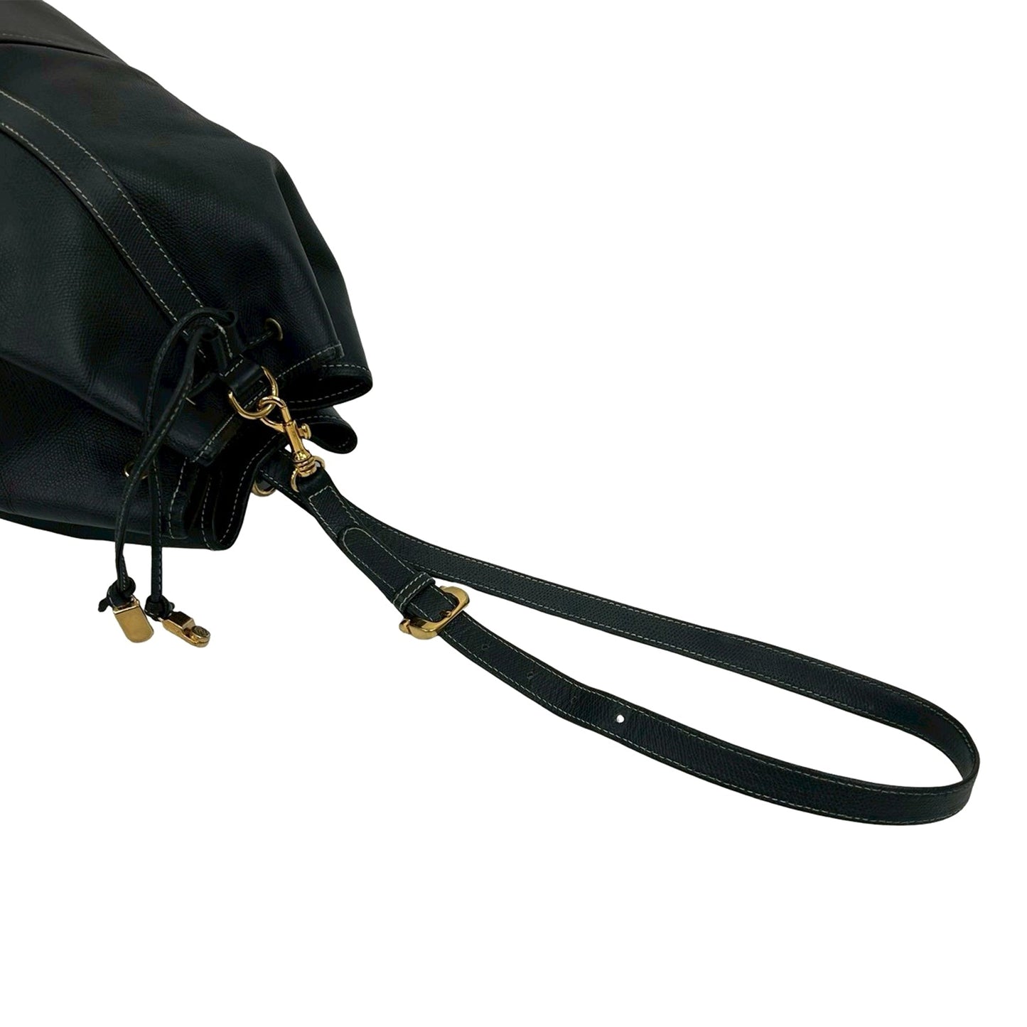 LOEWE Leather Anagram Bucket Bag